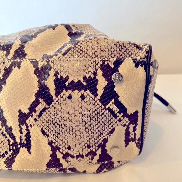 Donald J. Pliner Medium Size Snake Skin (Embossed) Bag - Picture 9 of 16